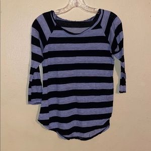 Black and grey striped shirt